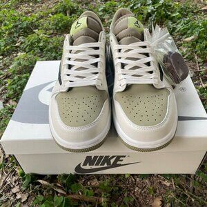 Jordan 1 Retro Low Golf Travis Scott Neutral Olive